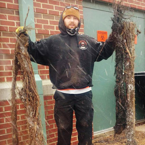 Clogged Sewer Line