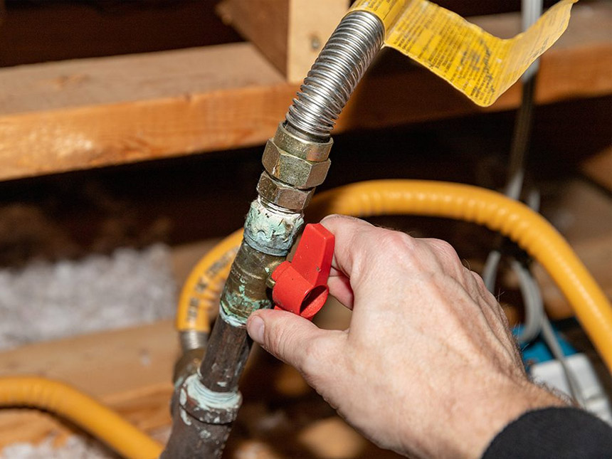 Gas Line Repair
